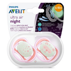 Philips Dudlík pro novorozence Avent SCF376/20, růžová