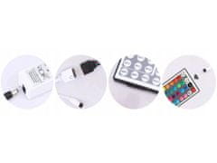 TopKing LED pásek 5 m 280 LED RGB 5050 IP65 + ovladač + zdroj