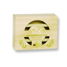 Minoan Life Olivové Masážní mýdlo Aloe 100 g