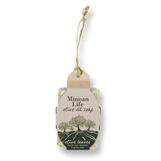 Minoan Life Olivové Závěsné mýdlo Olivové lístky 100 g