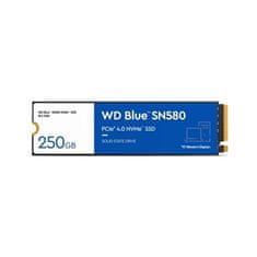 WD BLUE SSD NVMe 250GB PCIe SN580,Gen4, (R:4000, W:2000MB/s)