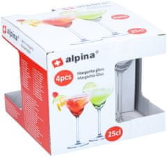 Alpina Sklenice na koktejly 250 ml sada 4 ksED-249632