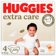 Huggies měsíční balení Extra Care č.4 -120ks