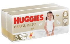 Huggies měsíční balení Extra Care č.5 - 100ks
