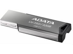Adata Flashdisk UV350 32GB, USB 3.1, silver, potisk