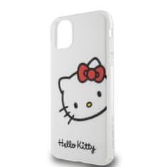 HELLO KITTY IML Head Logo kryt pro iPhone 11 Bílá