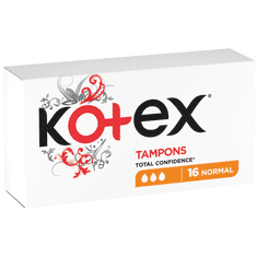 Kotex Tampony Normal 3 x 16 ks
