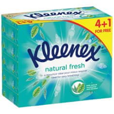 Kleenex hyg.kap. PACK 5 x Natural Fresh Box 4x64ks