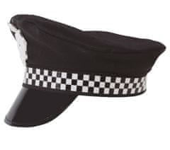 Guirca Dětská policejní čepice černá s odznakem