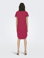 Jacqueline de Yong Dámské šaty JDYIVY Regular Fit 15174793 Viva Magenta (Velikost XS)