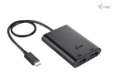 I-TEC USB-C Dual 4K/60Hz (single 8K/30Hz) HDMI Video Adapter