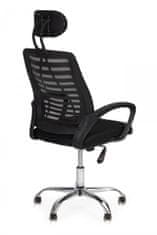 ModernHome Otočná kancelářská židle Richard černá
