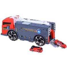 JOKOMISIADA Rozkládací hasičské nákladní auto/garáž 2v1