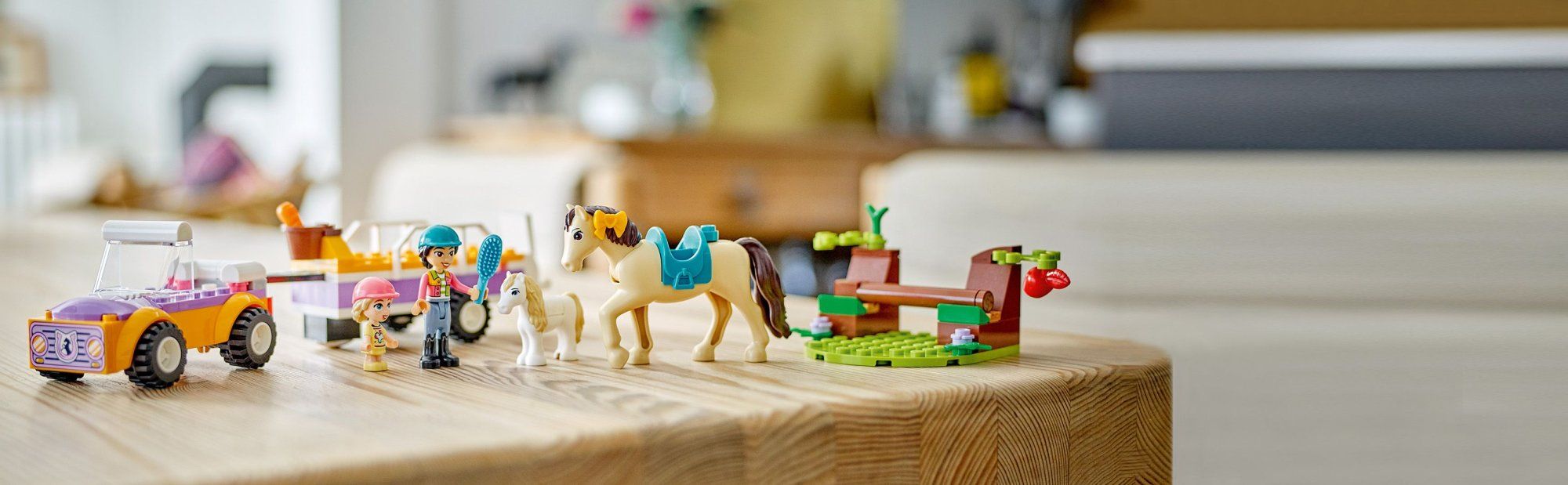 LEGO Friends 42634 Přívěs s koněm a poníkem