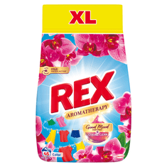 Rex prací prášek Aromatherapy Orchid Color 45 praní, 2,475 kg