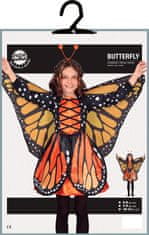 Guirca Kostým Motýľ oranžový 5-6 rokov