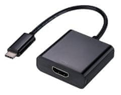C-Tech Adaptér Type-C na HDMI, M/F, 15cm