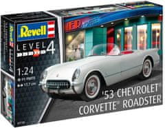 Revell '53 Corvette Roadster, Plastic ModelKit 07718, 1/24
