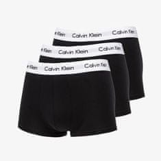 Calvin Klein Low Rise Trunks 3 Pack Black M Černá