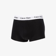 Calvin Klein Low Rise Trunks 3 Pack Black M Černá