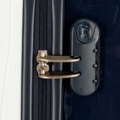 Joummabags Luxusní dětský ABS cestovní kufr MICKEY MOUSE White, 55x38x20cm, 34L, 4681762