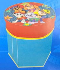 Disney Úložný box na hračky s červeným víkem - Tlapková patrola