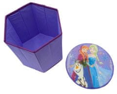 Disney Úložný box na hračky s víkem Disney - Frozen/Princezny a Olaf