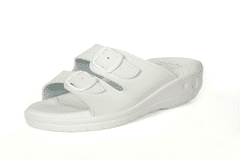 Befado zdravotní pantofle hladké FUSBET-dvoupáskové (2pF) bílé velikost 36