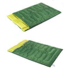 Naturehike spací pytel pro 2 osoby 2400g - modrá/zelená