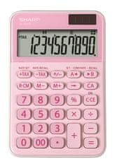 Sharp Stolní kalkulačka ELM335BPK - 10-míst, růžová