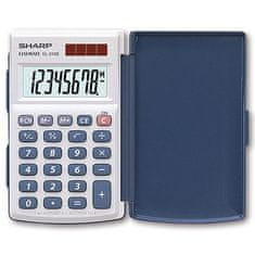 Sharp Kapesní kalkulačka EL-243S - stříbrná