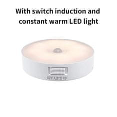 HOME & MARKER® LED světlo s pohybovým senzorem, LED lampa s detektorem pohybu (Rozsah senzoru 120°, detekční vzdálenost: 3-5m) | LUMISIGN