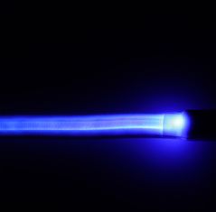 WOWO Modré LED Vodítko pro Psy, Délka 120cm, Šířka 2,5cm