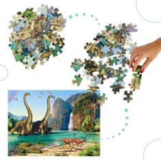 WOWO Puzzle CASTORLAND Svět dinosaurů - 60 dílků, vhodné pro děti 5+ let