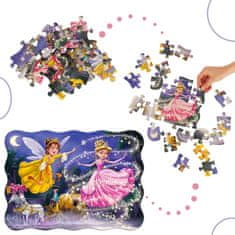 WOWO Puzzle CASTORLAND Popelka, 30 dílků, vhodné pro děti 4+ let