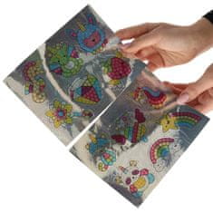 WOWO 5D Diamantová Mozaiková Výšivka pro Samolepky - Kreativní Malba