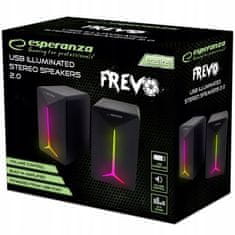 Esperanza reproduktory 2.0 USB FREVO EGS105