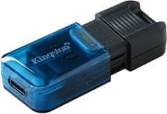 Kingston DataTraveler 80 M - 128GB, černá (DT80M/128GB)