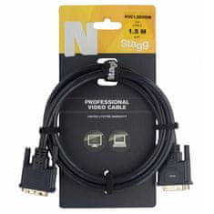 Stagg Propojovací kabel , NVC1,5DVIDM