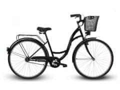 Goetze Eco dámské jízdní kolo, kola 28”, výška 160-185 cm, 1-rychlostní, Černé 
