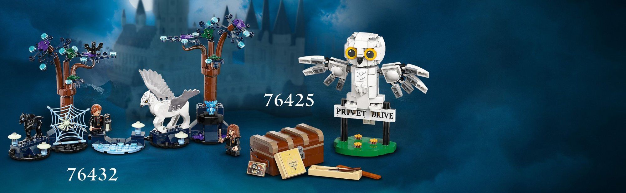 LEGO Harry Potter 76432 Zapovězený les: Kouzelná stvoření