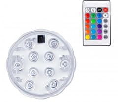 Verk Vodotěsné LED RGB osvětlení s dálkovým ovladačem