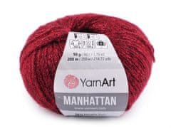 Manhattan Pletací příze 50 g - (913) červená