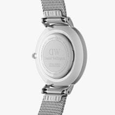 Daniel Wellington dámské hodinky mesh Petite Sterling kulaté DW00100684