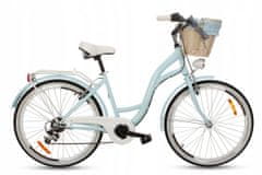 Goetze Mood dámské jízdní kolo, kola 26”, výška 150-165 cm, 7-rychlostní, světle modré