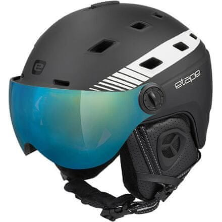 Davos PRO lyžařská helma černá-bílá obvod 58-61