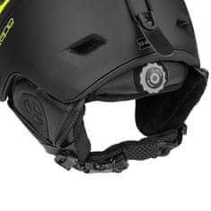 Davos PRO lyžařská helma černá-žlutá fluo obvod 58-61