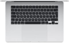 Apple MacBook Air 15, M3 8-core/16GB/512GB SSD/10-core GPU, stříbrná (MXD23CZ/A)
