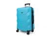 Cestovní kufr V265 tyrkys,58L,střední,TSA