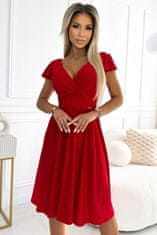 Numoco Dámské šaty 425-9 MATILDE, červená, L